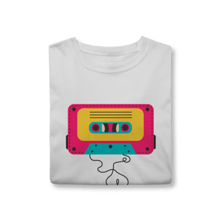 Nome do produto Camiseta T-Shirt Classic - FITA CASSETE