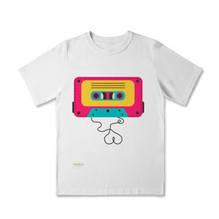 Nome do produto Camiseta Classic Infantil - FITA CASSETE