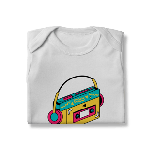 Nome do produto Body Infantil - Camiseta WALKMAN