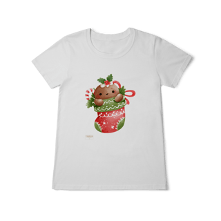 Nome do produto Baby Long Classic -  Ginger Love Meia | Natal