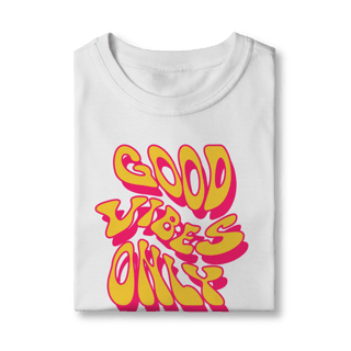 Nome do produto Classic Infantil - GOOD VIBES ONLY