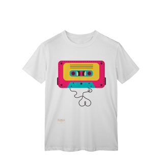 Nome do produto Camiseta T-Shirt Classic - FITA CASSETE