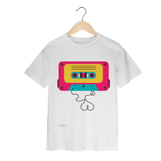 Camiseta Classic Infantil - FITA CASSETE