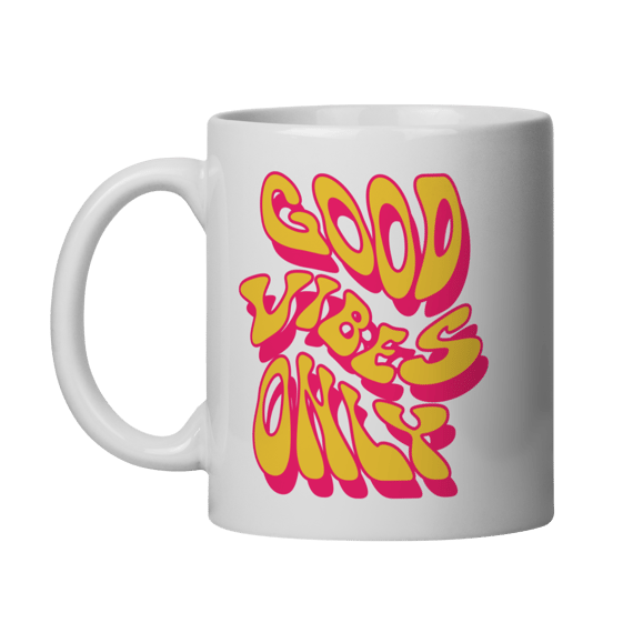Caneca — GOOD VIBES ONLY