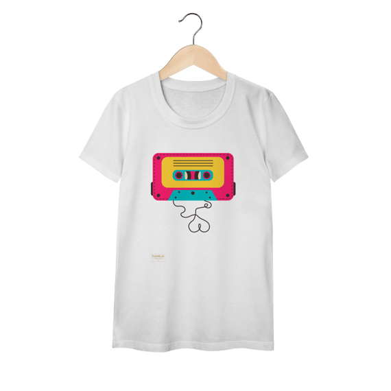 Camiseta Baby Long Classic - FITA CASSETE
