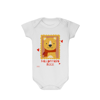 Nome do produtoBody Infantil Oncinha – Meu Primeiro Natal