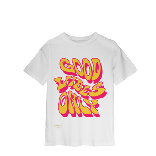 Nome do produto Classic Infantil - GOOD VIBES ONLY