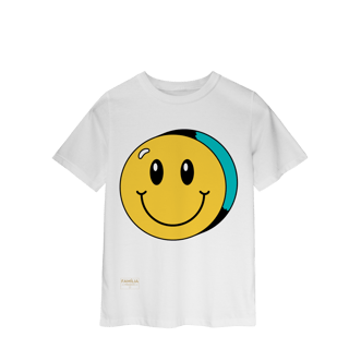 Nome do produto Camiseta Classic Infantil - SMILEY