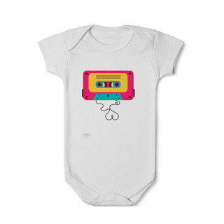 Nome do produto Body Infantil - FITA CASSETE