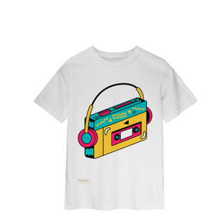 Nome do produto Camiseta Classic Infantil - Camiseta WALKMAN