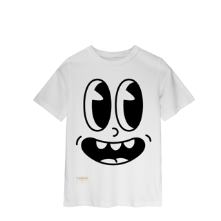Nome do produto Camiseta Infantil Happy Feeling — Alegria em Cores