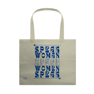 Nome do produtoEcobag Grande -  SPEAK WOMAN, SPEAK