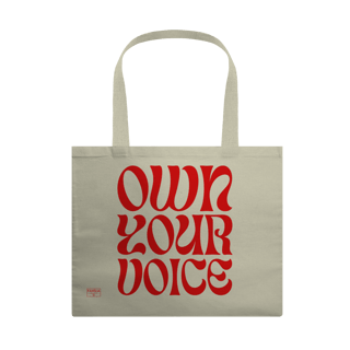 Nome do produtoEcobag Grande - OWN YOUR VOICE