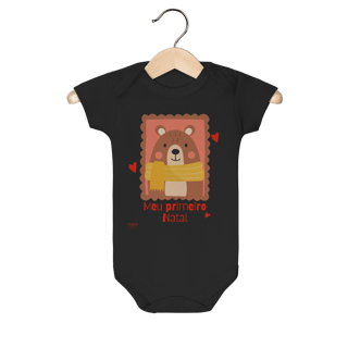 Nome do produtoBody Infantil Urso – Meu Primeiro Natal