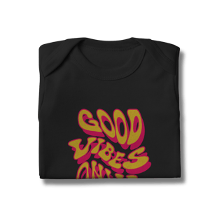 Nome do produto Body Infantil - GOOD VIBES ONLY