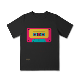 Nome do produto Camiseta Classic Infantil - FITA CASSETE