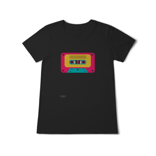 Nome do produto Camiseta Baby Long Classic - FITA CASSETE