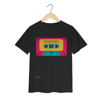 Nome do produto Camiseta Classic Infantil - FITA CASSETE