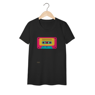 Nome do produto Camiseta Baby Long Classic - FITA CASSETE