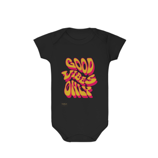 Nome do produto Body Infantil - GOOD VIBES ONLY