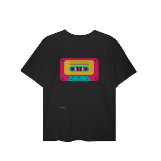 Nome do produto T-Shirt Plus Size - FITA CASSETE