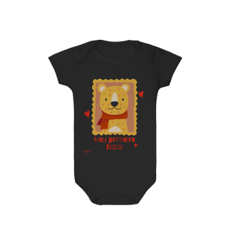 Nome do produtoBody Infantil Oncinha – Meu Primeiro Natal