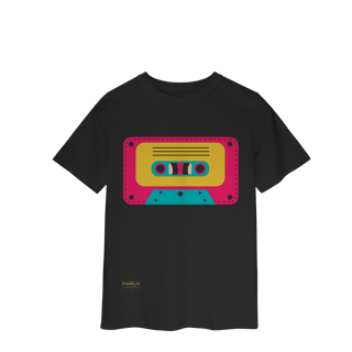 Nome do produto Camiseta Classic Infantil - FITA CASSETE
