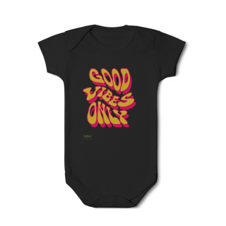 Nome do produto Body Infantil - GOOD VIBES ONLY