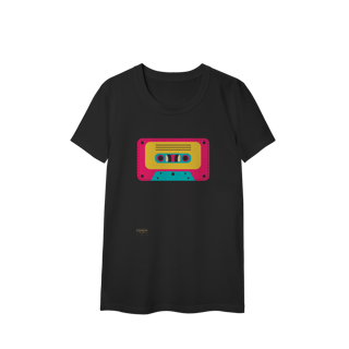 Nome do produto Camiseta Baby Long Classic - FITA CASSETE