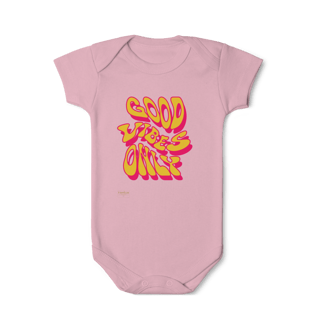 Nome do produto Body Infantil - GOOD VIBES ONLY