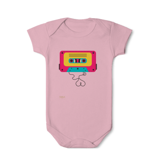 Nome do produto Body Infantil - FITA CASSETE