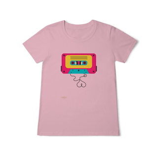 Nome do produto Camiseta Baby Long Classic - FITA CASSETE