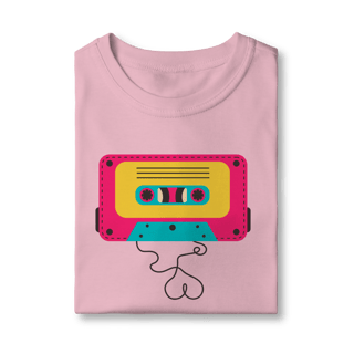 Nome do produto Camiseta Classic Infantil - FITA CASSETE
