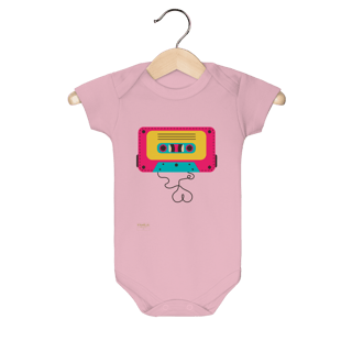 Nome do produto Body Infantil - FITA CASSETE