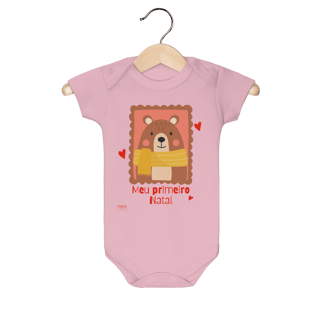 Nome do produtoBody Infantil Urso – Meu Primeiro Natal