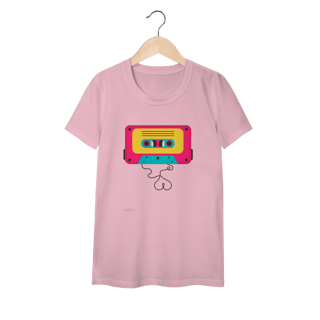 Nome do produto Camiseta Baby Long Classic - FITA CASSETE