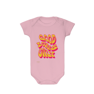 Nome do produto Body Infantil - GOOD VIBES ONLY