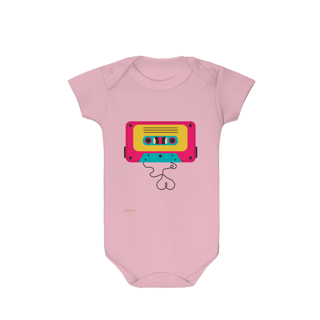 Nome do produto Body Infantil - FITA CASSETE