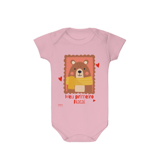 Nome do produtoBody Infantil Urso – Meu Primeiro Natal