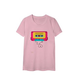 Nome do produto Camiseta Baby Long Classic - FITA CASSETE
