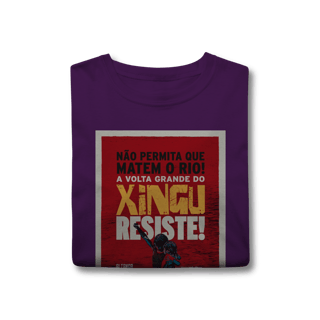 Nome do produtoT-Shirt Classic - Xingu Resiste 
