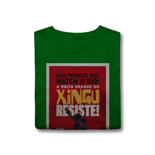 Nome do produtoT-Shirt Classic - Xingu Resiste 