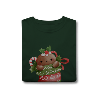 Nome do produto T-Shirt Classic -  Ginger Love Meia | Natal