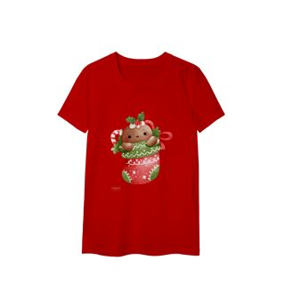 Nome do produto Baby Long Classic -  Ginger Love Meia | Natal