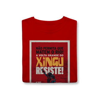 Nome do produtoT-Shirt Classic - Xingu Resiste 