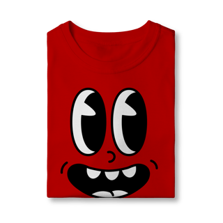 Nome do produto Camiseta Infantil Happy Feeling — Alegria em Cores