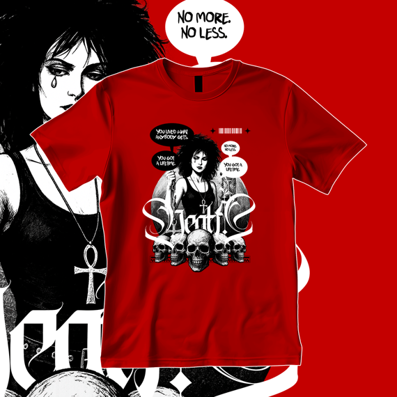 Camiseta Morte Sandman Tribute