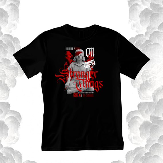 Camiseta Inspirada Stranger Things - Eleven