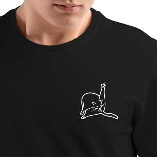 Nome do produto Camiseta Gato X