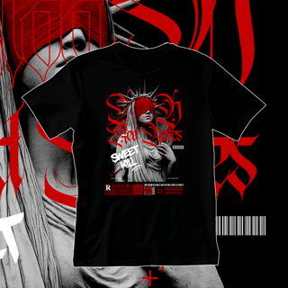 Nome do produto Camiseta Blood Red Roses